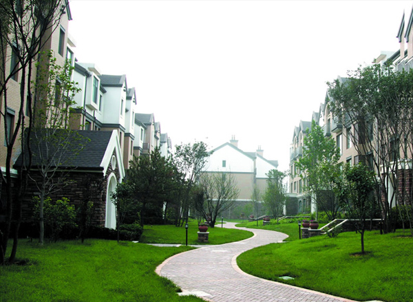 高档别墅小区绿化工程